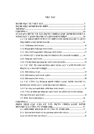 Luận văn Chiến lược kinh doanh nâng cao năng lực cạnh tranh về sản phẩm máy biến áp của Công ty trách nhiệm hữu hạn ABB tại Thị trường Việt Nam Luận văn Chiến lược kinh doanh nâng cao năng lực cạnh tranh về sản phẩm máy biến áp của Công ty trách nhiệm hữu hạn ABB tại Thị trường Việt Nam